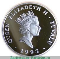 20 долларов 1993 года   Тувалу