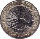 Реверс монеты 2 фунта 2010 года   Великобритания