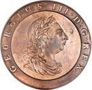 2 пенса 1797 года   Великобритания