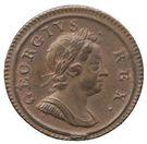 1 фартинг 1717 года   Великобритания