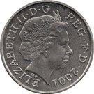 5 фунтов 2001 года   Великобритания