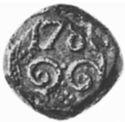 Реверс монеты 1 стювер 1783-1793 годов   Цейлон