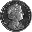 2 фунта 2007 года   Южная Георгия