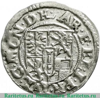 драйпелькер (1/24 талера, dreipölker) 1613 года   Пруссия