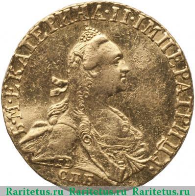1 червонец 1766 года СПБ-TI 