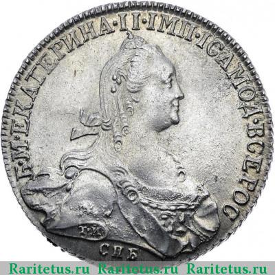 1 рубль 1775 года СПБ-ТИ-ЯЧ 