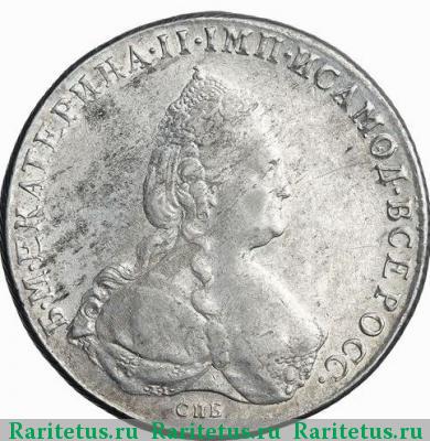 1 рубль 1785 года СПБ-ТI-ЯА 