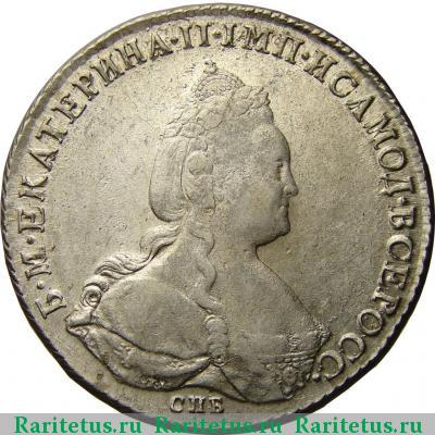 1 рубль 1788 года СПБ-TI-ЯА 