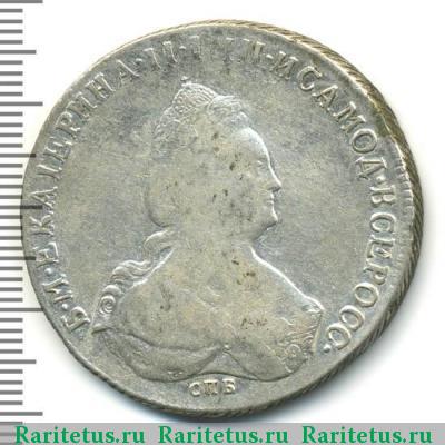 1 рубль 1795 года СПБ-TI-IС 
