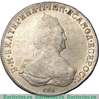 1 рубль 1796 года СПБ-TI-IC 