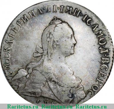полтина 1774 года СПБ-TI-ФЛ 