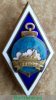 Знак «За окончание Ленинградского высшего инженерного морского училища им. адмирала С.О.Макарова (ЛВИМУ). Тип 3», СССР