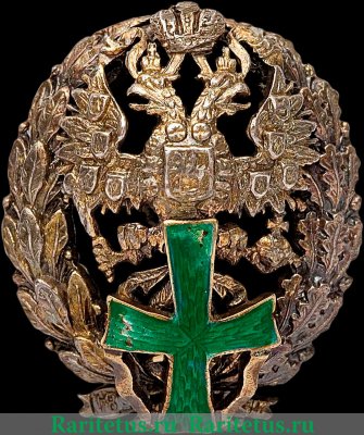 Знак "Об окончании Политехнических институтов - Варшавского Николая II - Санкт-Петербургского - Киевского Александра III" 1903-1917 годов, Российская империя