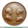 "Медаль на первое бракосочетание великого князя Павла Петровича." 1773 года, Российская Империя