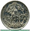 Медаль За победу при Лесной, 28 сентября 1708 г. 1708 года, Российская Империя