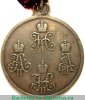 Медаль «За походы в Средней Азии», серебро 1853-1895,1896 годов, Российская Империя