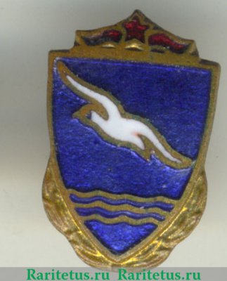 Членский знак ДСО «Буревестник». Тип 1 1950 года, СССР
