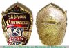 Знак "Ударник 11 пятилетки" 1981-1985 годов, СССР