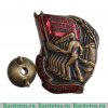 Знак кружечного сбора «Крепи оборону СССР» 1931 - 1940 годов, СССР