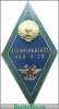 Знак «За окончание Ленинградского высшего Командного училища военных сообщений. (ЛВКУ ВОСО)», СССР