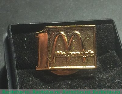 Наградной знак "Макдональдс. За 1 год работы", Российская Федерация