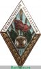 Знак «За долголетнюю и безупречную службу. Государственная лесная охрана. X лет» 1940-1960 годов, СССР