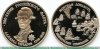 Настольная медаль "300-летие Российского флота. Адмирал Чичагов 1726 - 1809" 1997 года, Российская Федерация