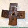 Знак 34-го пехотного Севского генерала графа Каменского полка 1912 года, Российская империя