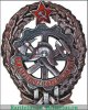 Знак "За активную работу в пожарной охране" НККХ Крымской АССР 1932 года, СССР
