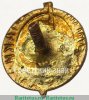 Знак «Зимняя спартакиада ДСО «Молния». 1950» 1950 года, СССР