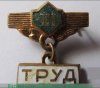 Знак «ДСО (Добровольные спортивные общества) «Труд». 3 место. Хоккей» 1961 - 1970 годов, СССР