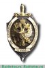 Нагрудный знак  " За службу в контрразведке " ФСБ 1994 года, Российская Федерация