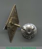 Знак лучшего ударника, успешно окончившего Московский институт инженеров транспорта (МИИТ) 1971 - 1990 годов, СССР