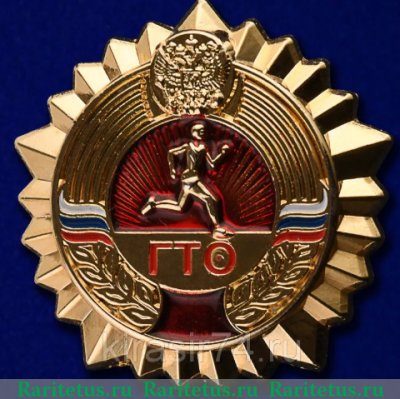 Значок "ГТО" 2013 года, РФ