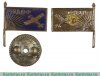 Знак «Московское общество друзей воздушного флота (МОДВФ)» 1923-1925 годов, СССР