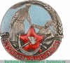 Знак «Всеузбекский комитет помощи инвалидам и красноармейцам (ВСЕУЗКОМПОМ)» 1920 года, СССР