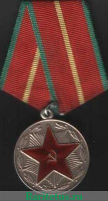 Медаль «За безупречную службу» трёх степеней  — I, II, III степени, СССР