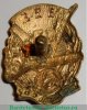 Знак «Лучший комбайнер совхоза» НКМ и МП СССР, знаки и жетоны героев труда и ударников первых пятилеток 1939-1946 годов, СССР