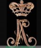 Фрейлинский знак-шифр с вензелем императрицы Александры Федоровны 1828-1855 годов, Российская Империя