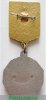Знак ЦК ВЛКСМ «Молодой гвардеец 11-й пятилетки» 1981-1985 годов, СССР