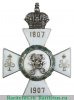 Знак "Об окончании Константиновского артиллерийского училища в Санкт-Петербурге", Российская империя