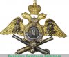 Знак "Об окончании Михайловского артиллерийского училища в Санкт-Петербурге", Российская империя