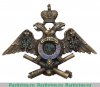 Знак "Об окончании Михайловского артиллерийского училища в Санкт-Петербурге", Российская империя