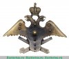 Знак "Об окончании Михайловского артиллерийского училища в Санкт-Петербурге", Российская империя