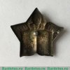Знак «Долой неграмотность к 10-летию Октября», СССР