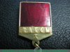 Знак ЦК ВЛКСМ "Молодой Гвардеец 11-й Пятилетки", 1-я Степень 1981 - 1985 годов, СССР