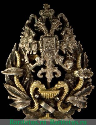 " Знак военных врачей, удостоенных степени Доктора " 1900 годов, Российская Империя