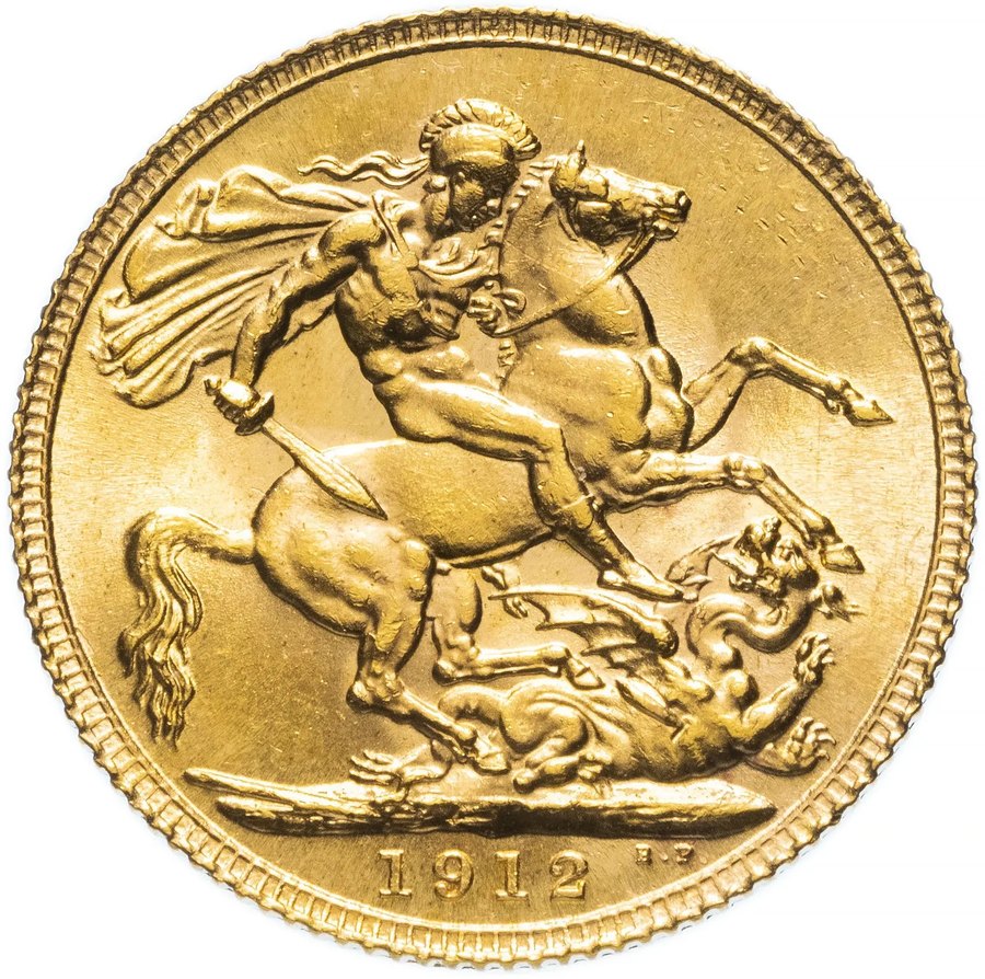 Соверен 1912, Георг V