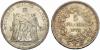 France, Third Republic (1871-1940), 5 Francs, Paris, 1873, AR (g 25,10 mm 36 h 6), KM 820.1.About fdc, Аукцион: ACR Auctions от 96 EUR