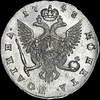 Полтина 1748 года, СПБ, Аукцион: AdaCoins Live от 3 500 USD